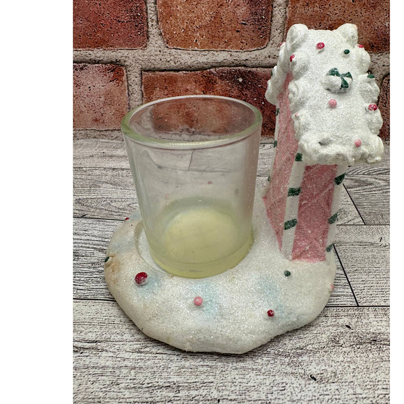 Brand New Yankee‎ Candle Sugar Plum Village Votive Candle Holder #1300032 - Picture 4 of 6